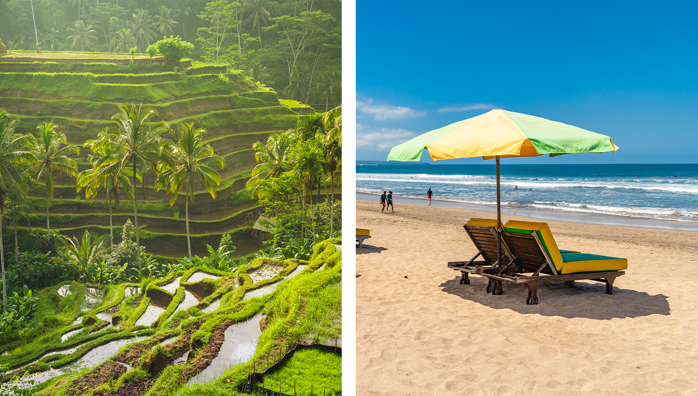 KOMBINEERITUD PAKETT UBUD (4 ööD) - KUTA (üLEJääNUD ööD) - I